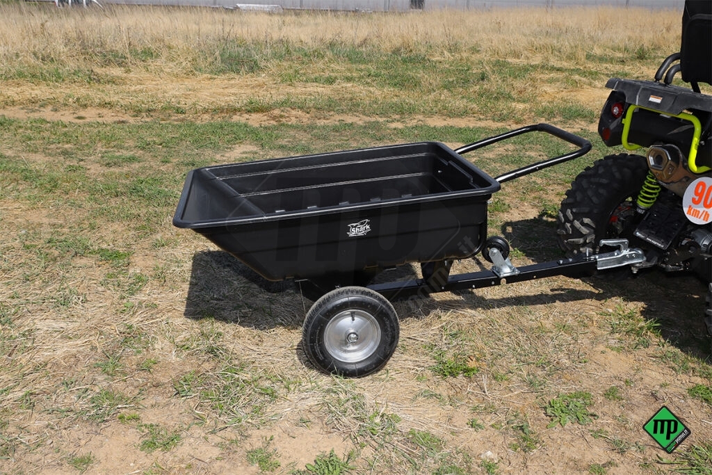 Rimorchio per ATV da giardino 150 VERDE - immagine 3