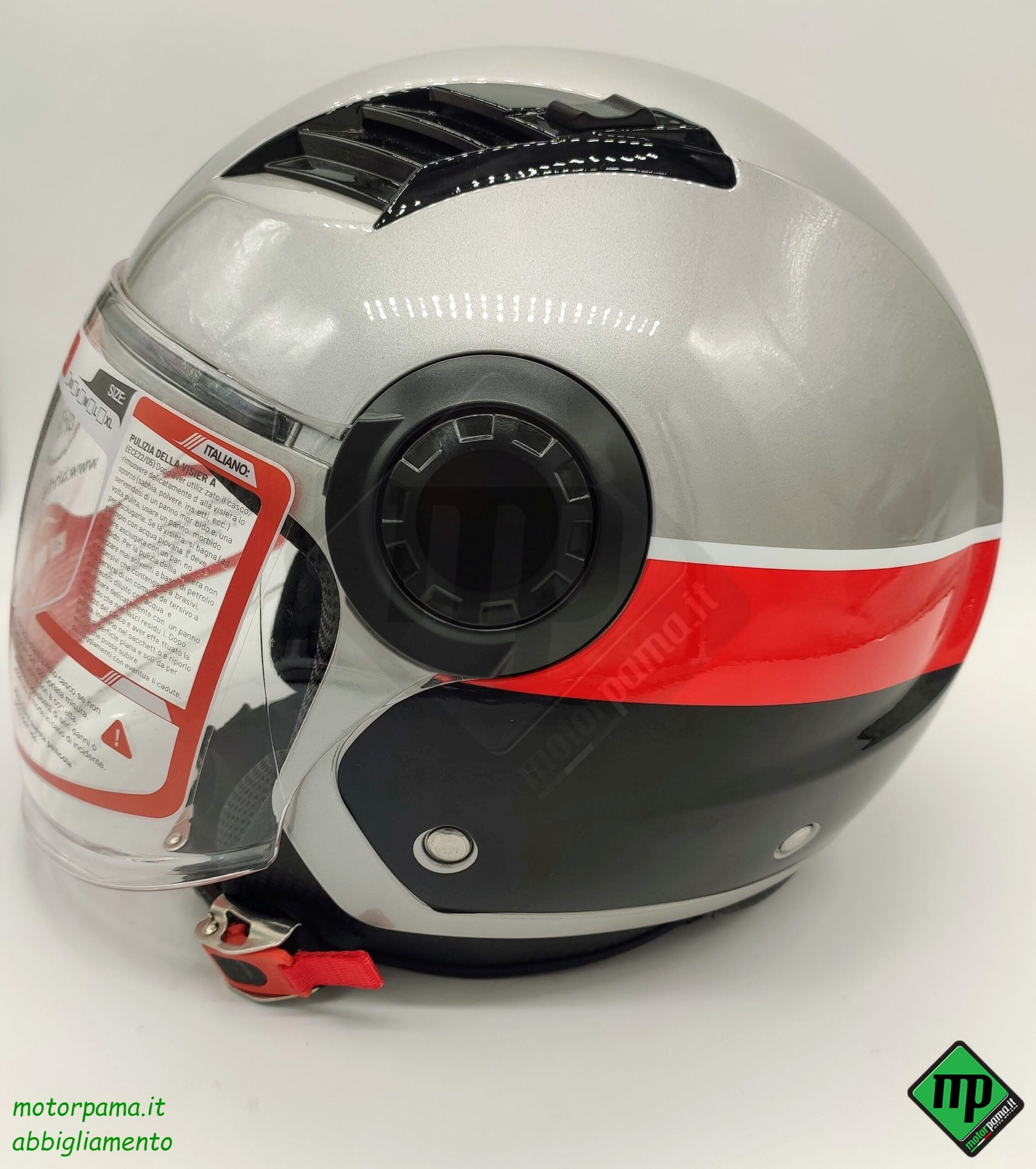 Casco Demi-Jet Moto BHR 804 TOP Strange - immagine 2