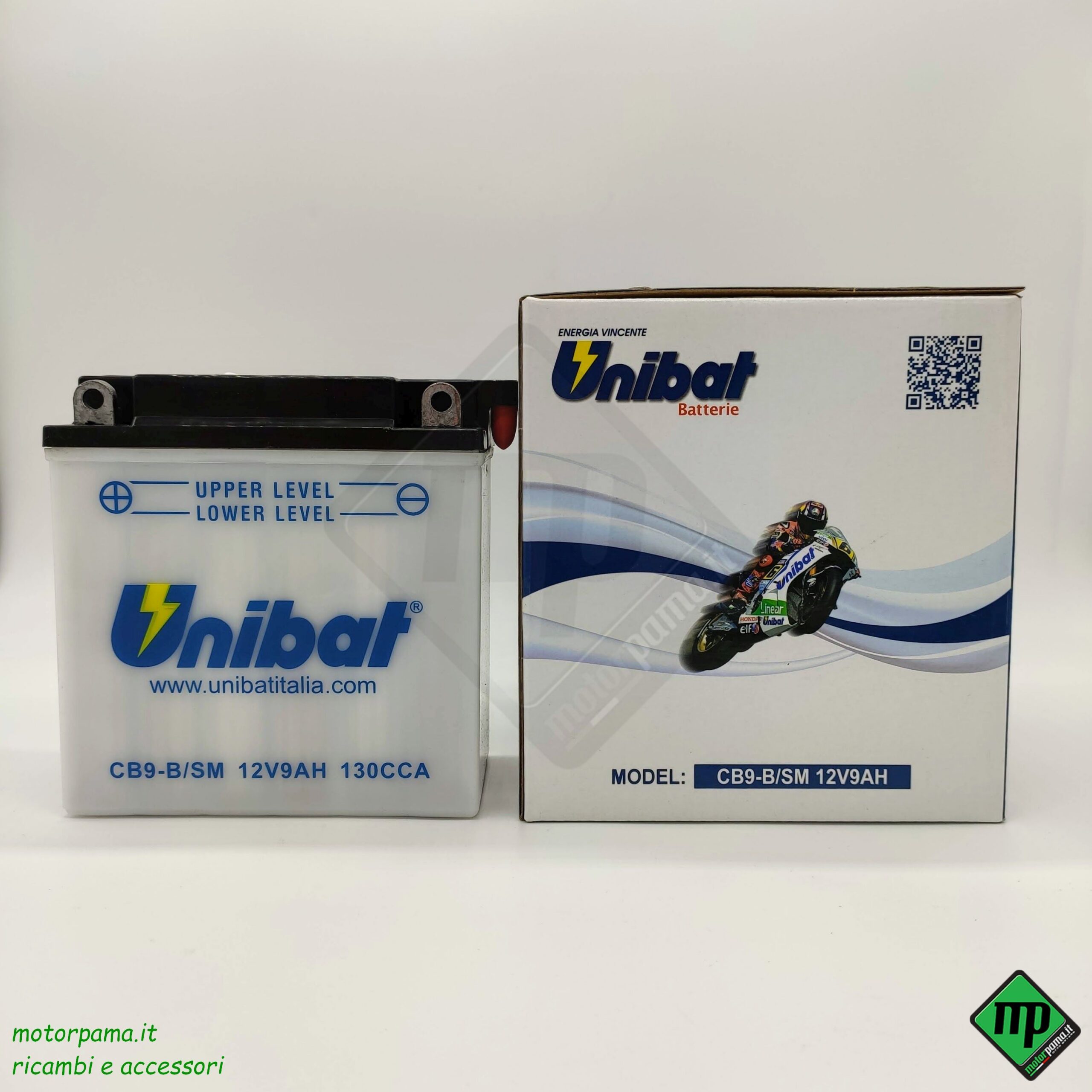Batteria Moto / Quad / Scooter Unibat CB9-B/SM - immagine 6
