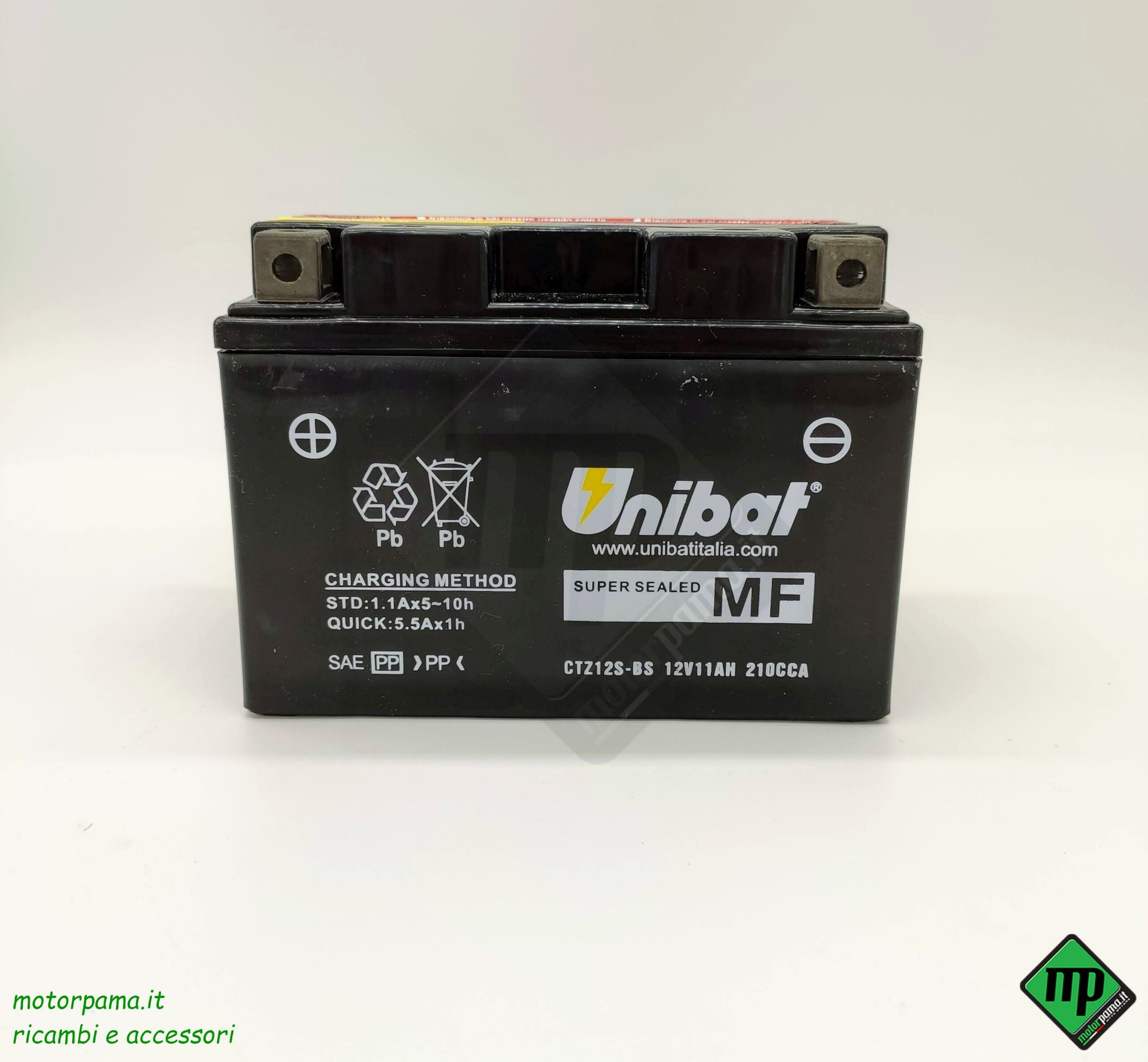 Batteria Moto / Quad / Scooter Unibat CTZ12S-BS