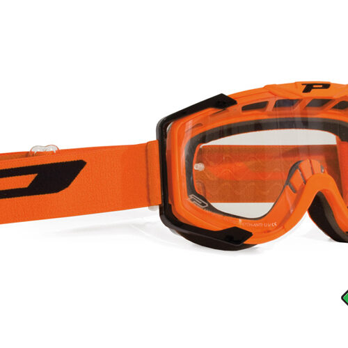 Occhiale da cross Progrip MENACE TRASPARENT Orange