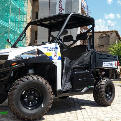 Quad Atv Utv Polaris Ranger 900 XP  allestimento speciale Protezione Civile Nazionale