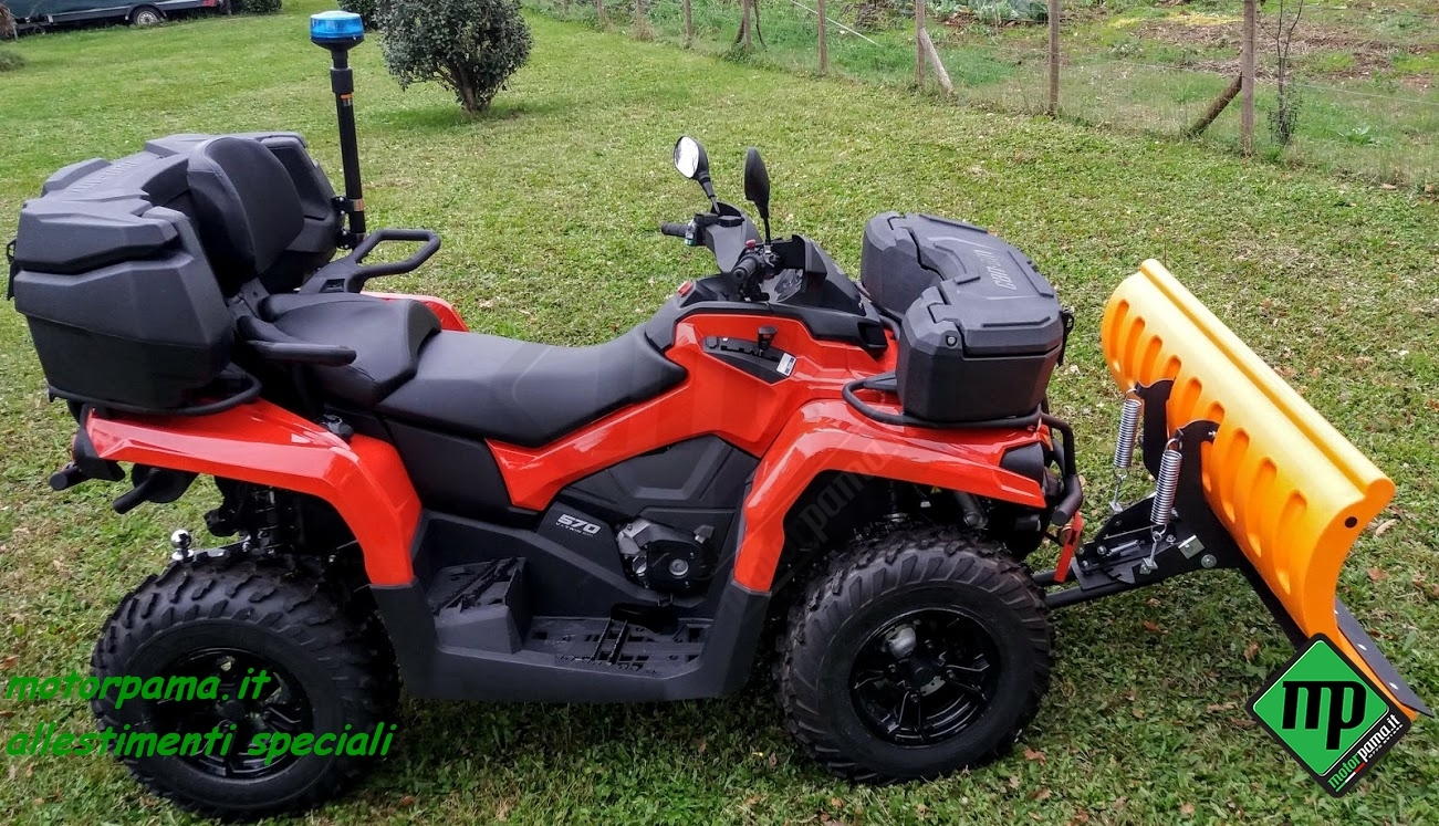 Quad Atv Can am outlander 570 allestimento speciale Vigili Del Fuoco