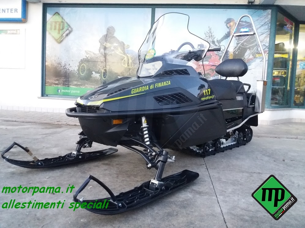 Motoslitta Yamaha Viking II EPS allestimento speciale da soccorso Guardia Di Finanza