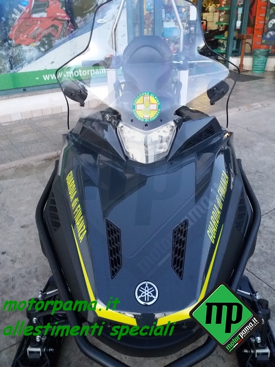 Motoslitta Yamaha Viking II EPS allestimento speciale da soccorso Guardia Di Finanza - immagine 3