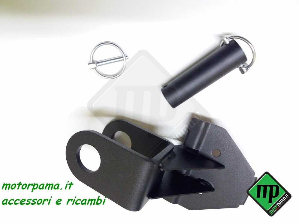 Attacco gancio traino anteriore per quad atv Can am gamma Outlander ( no versione L ) - immagine 4