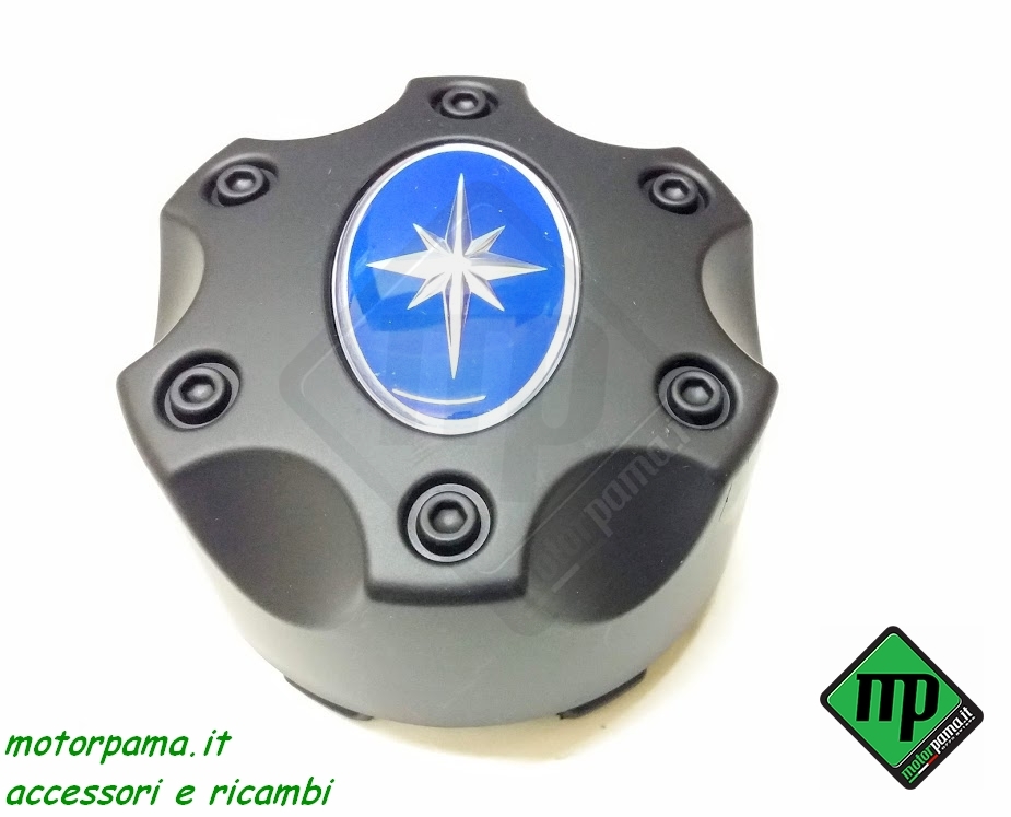 Borchia centrale coprimozzo ruota per cerchio Quad Atv Polaris - immagine 4