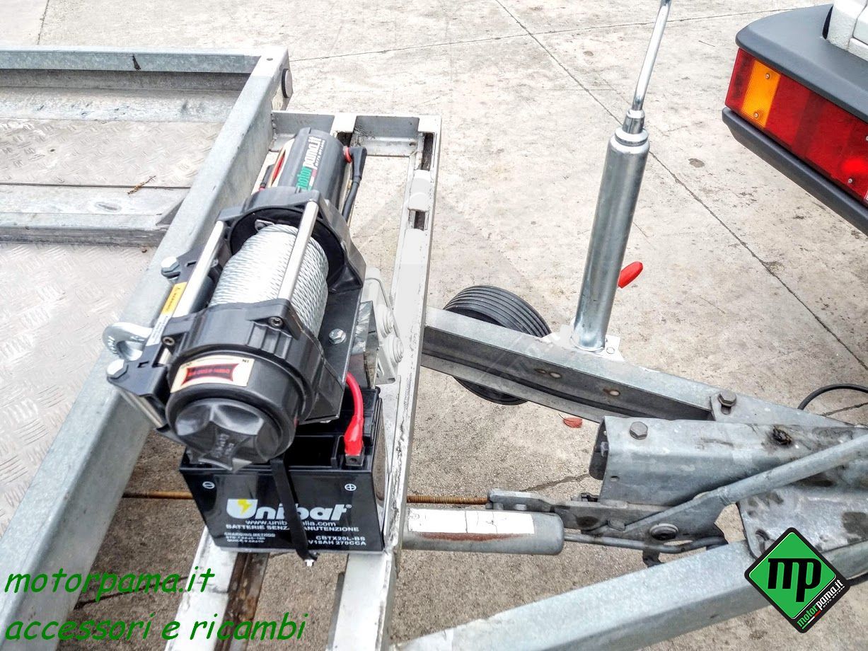Kit verricello carrello-rimorchio auto - immagine 4