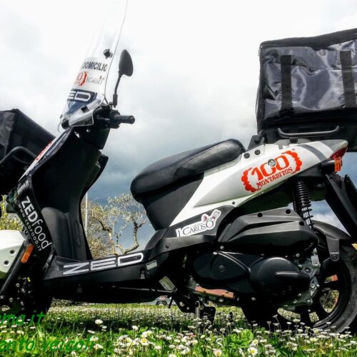 Scooter Kymco Agility Carry consegna panini pizza bevande