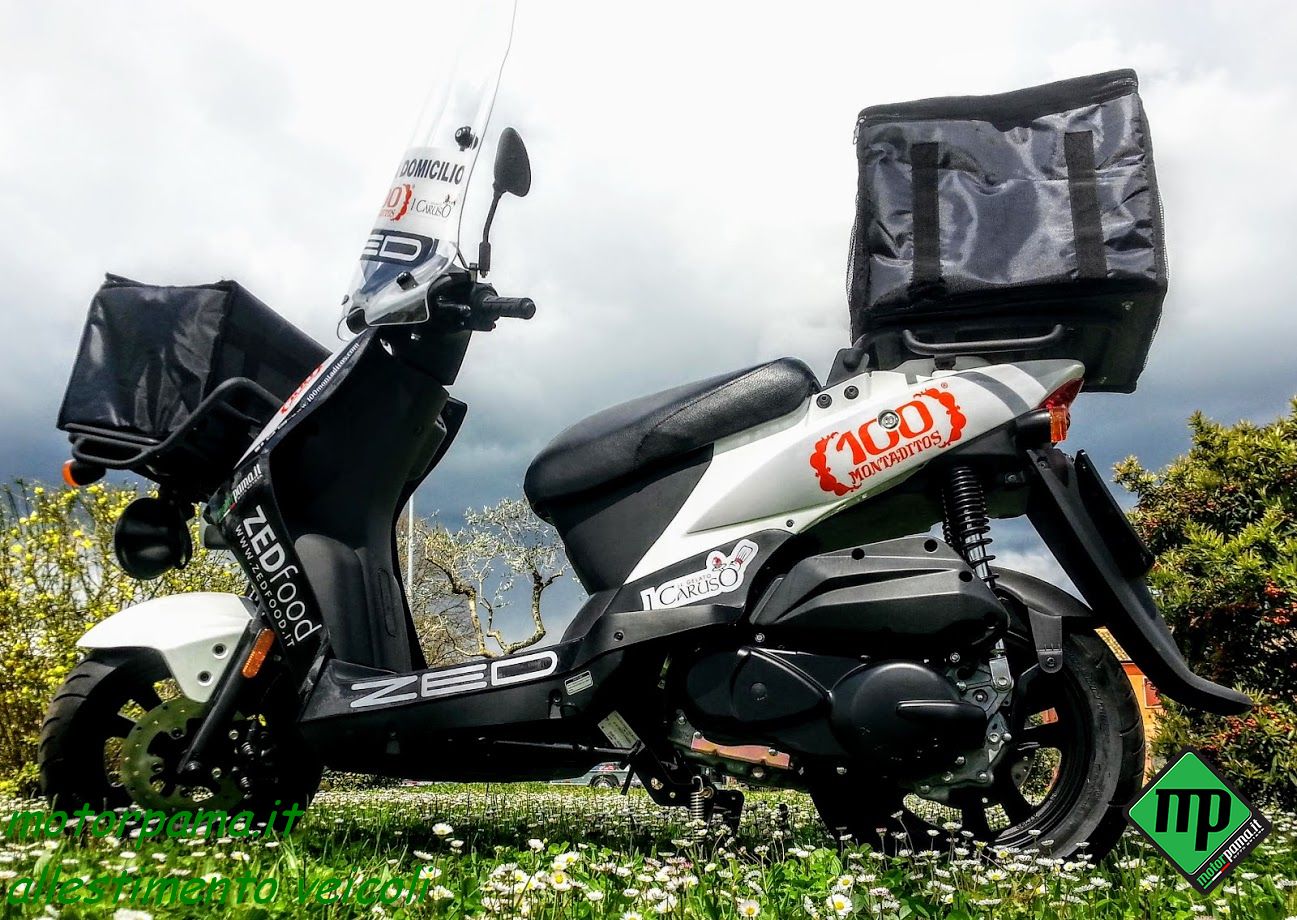 Scooter Kymco Agility Carry consegna panini pizza bevande - immagine 2