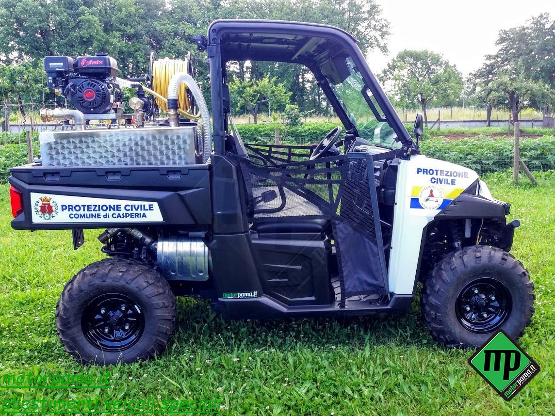 Quad Atv Utv Polaris Ranger 900 XP allestimento speciale Protezione Civile Nazionale - immagine 25