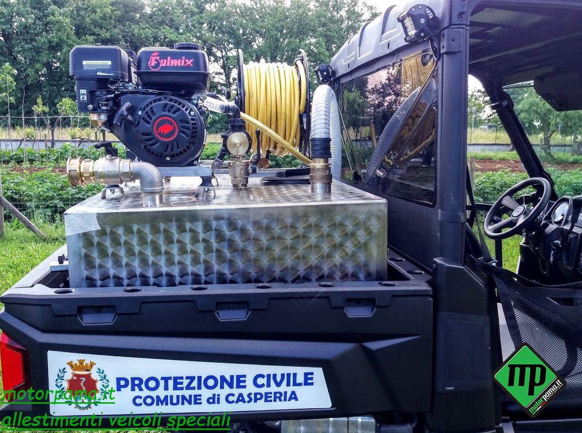 Quad Atv Utv Polaris Ranger 900 XP allestimento speciale Protezione Civile Nazionale - immagine 26
