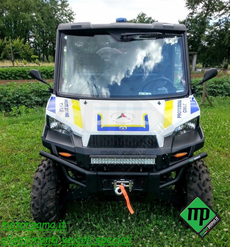 Quad Atv Utv Polaris Ranger 900 XP allestimento speciale Protezione Civile Nazionale - immagine 30