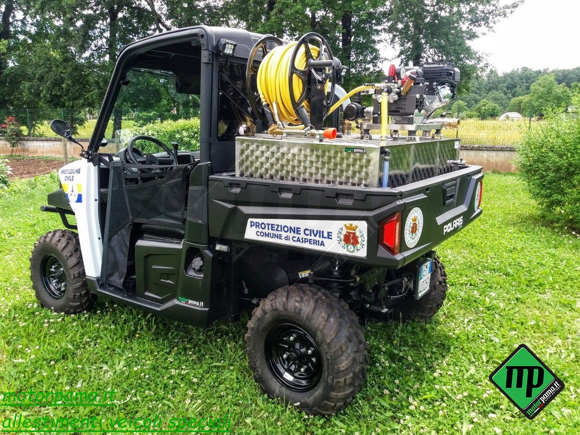 Quad Atv Utv Polaris Ranger 900 XP allestimento speciale Protezione Civile Nazionale - immagine 33