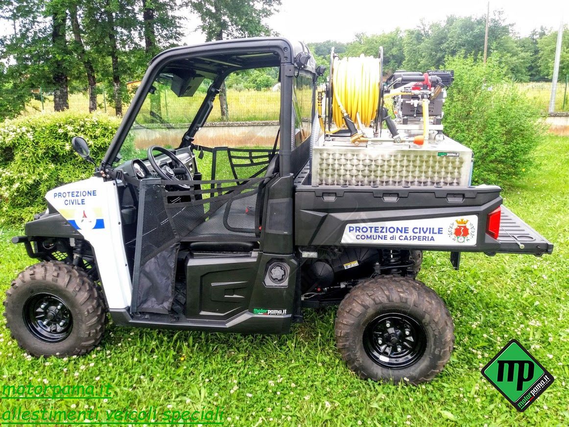 Quad Atv Utv Polaris Ranger 900 XP allestimento speciale Protezione Civile Nazionale - immagine 31