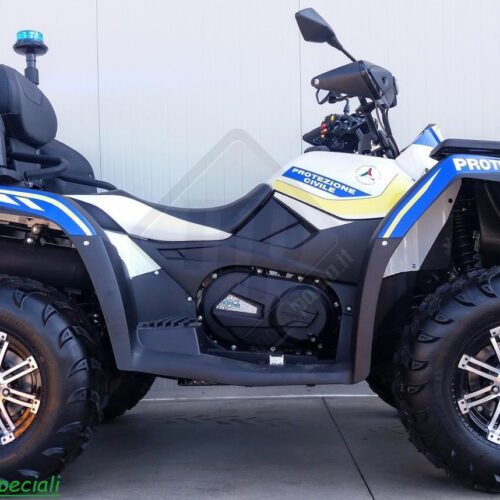 QUAD CF-MOTO C-FORCE 550 EFI 4X4 PASSO LUNGO ALLESTITO PROTEZIONE CIVILE