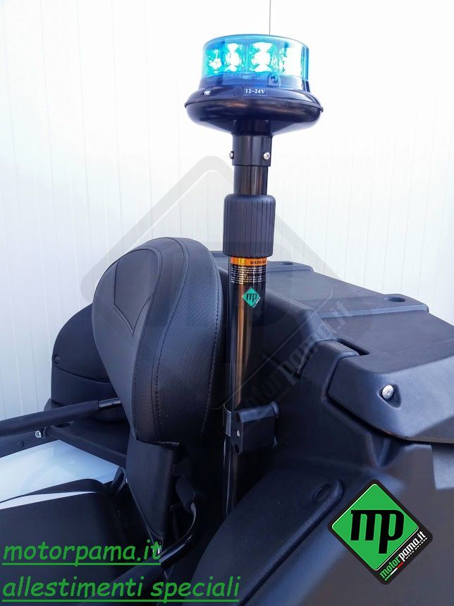 QUADRICICLO C-FORCE 550 EFI 4X4 PASSO LUNGO ALLESTITO POLIZIA LOCALE - immagine 2