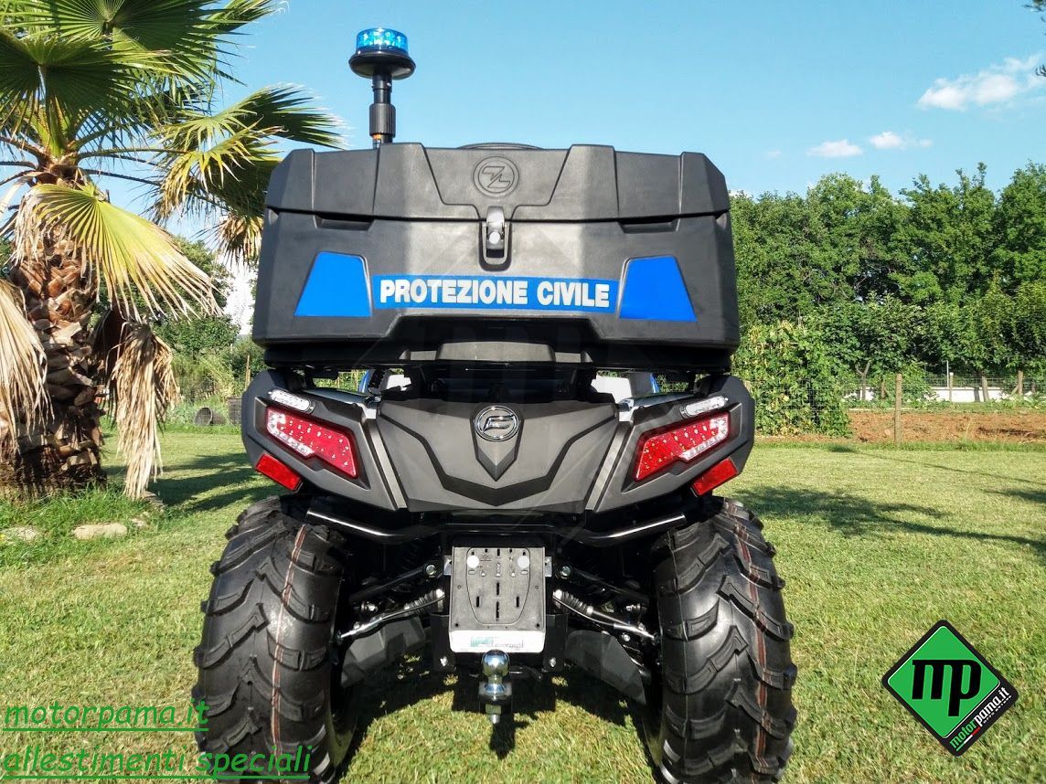 QUAD CF-MOTO C-FORCE 550 EFI 4X4 PASSO LUNGO ALLESTITO PROTEZIONE CIVILE - immagine 9