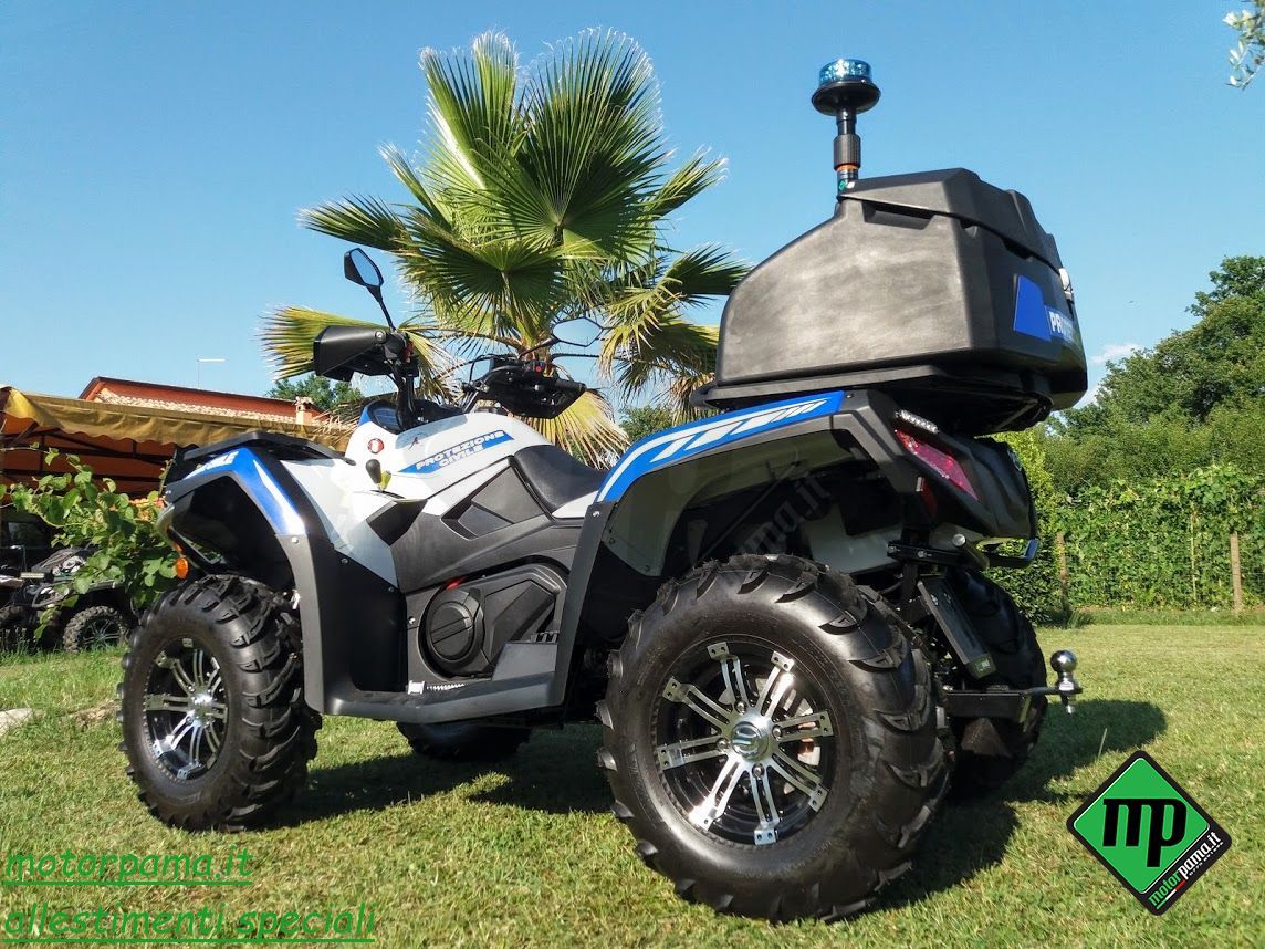 QUAD CF-MOTO C-FORCE 550 EFI 4X4 PASSO LUNGO ALLESTITO PROTEZIONE CIVILE - immagine 11