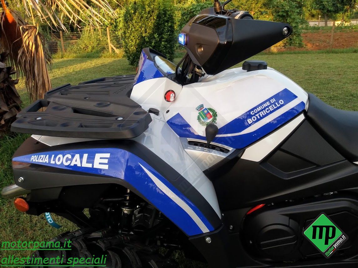 QUADRICICLO C-FORCE 550 EFI 4X4 PASSO LUNGO ALLESTITO POLIZIA LOCALE - immagine 12