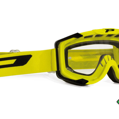 Occhiale da cross Progrip MENACE TRASPARENT Yellow