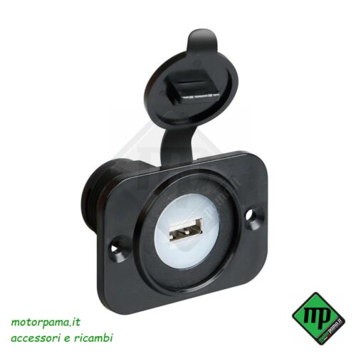 Ext-7, presa Usb, montaggio ad incasso, 12/24V