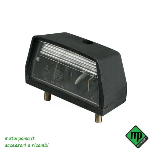 Fanale illuminazione targa 12V
