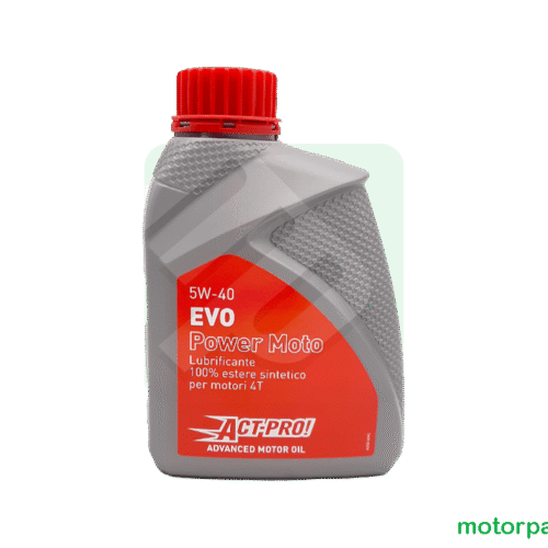 Olio motore sintetico Action EVO Power originale VOGE Moto 5W-40