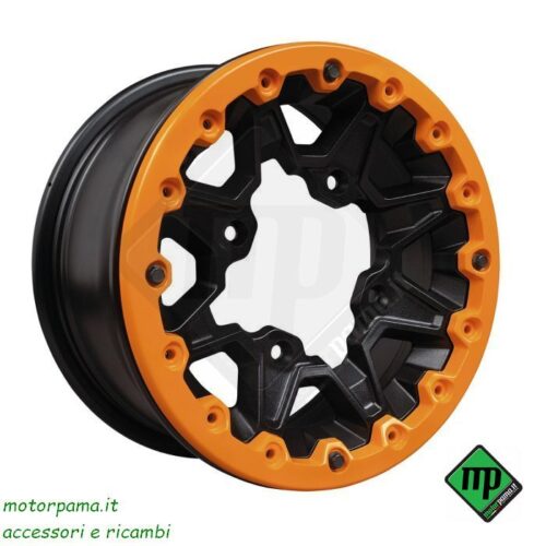 Beadlock da 12", colorazione: Arancione Can Am