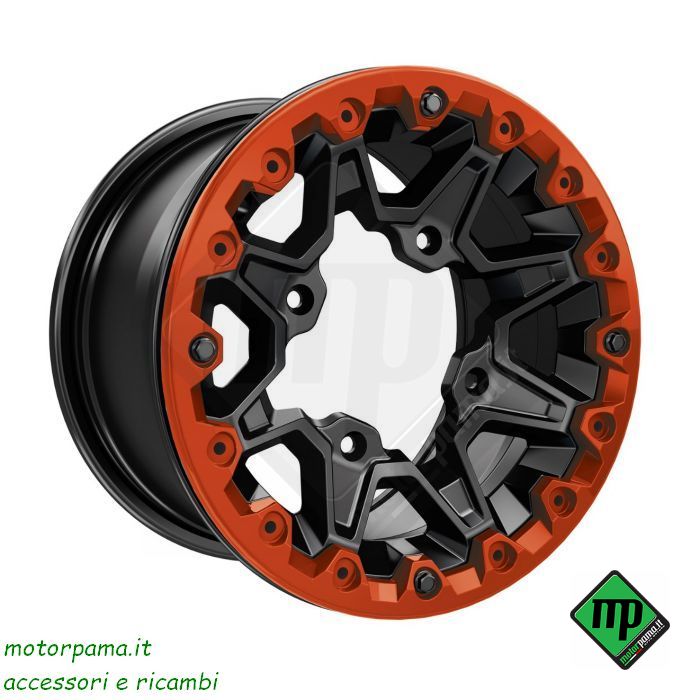 Beadlock da 14", colorazione: Rosso Can-am