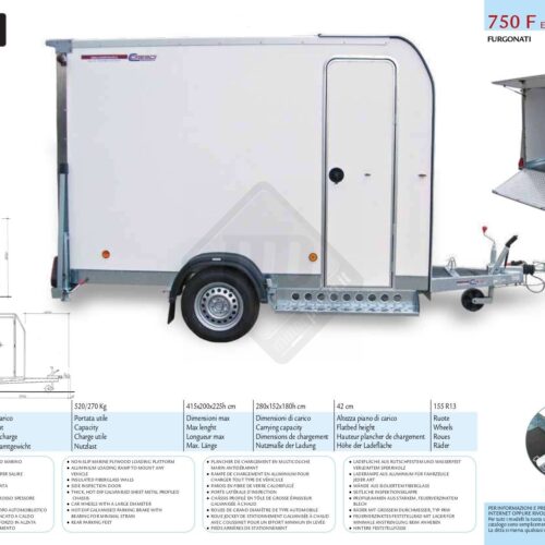 Cresci rimorchi 750F Economy