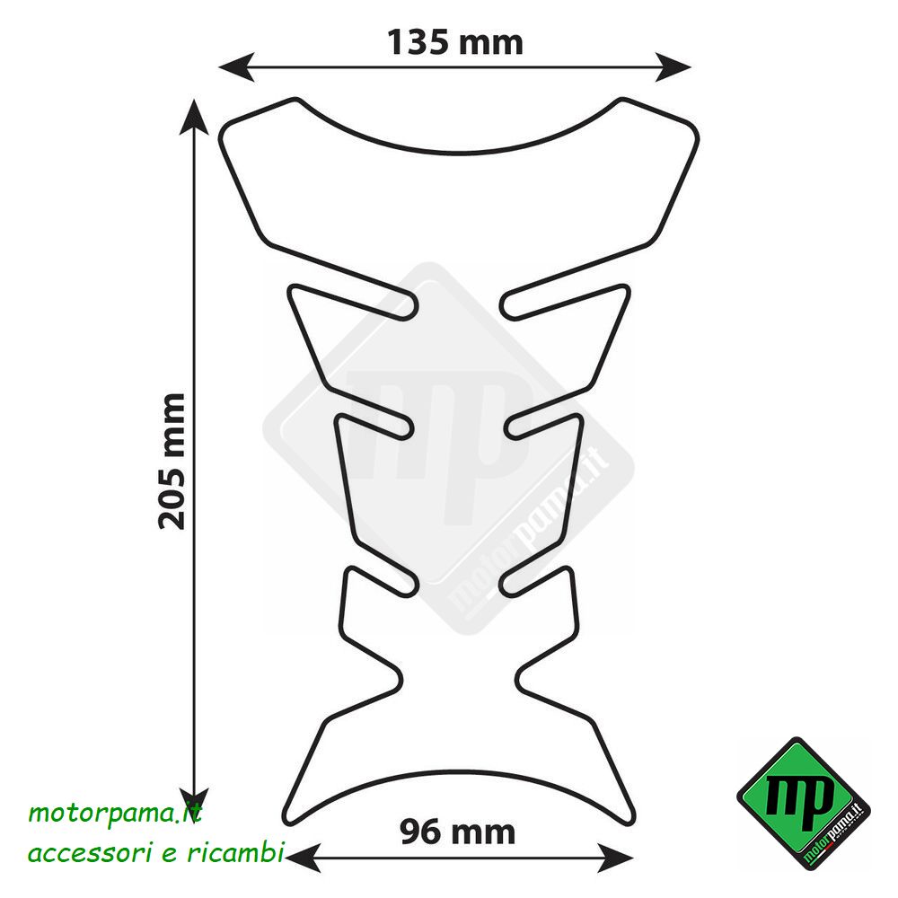 Pro-Tank X1, protezione adesiva per serbatoio - Carbon - immagine 3