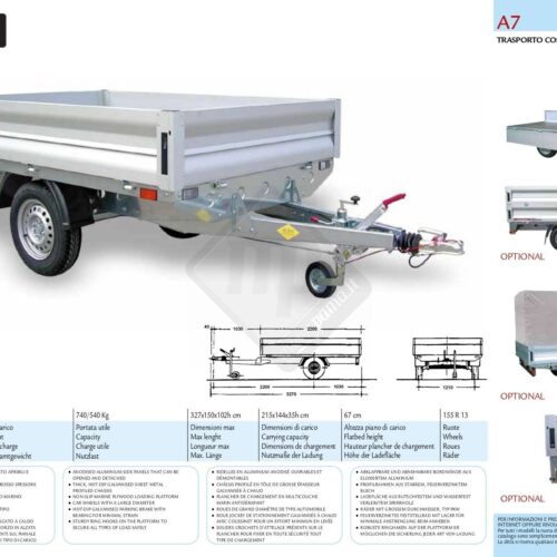 Carrello cresci A7