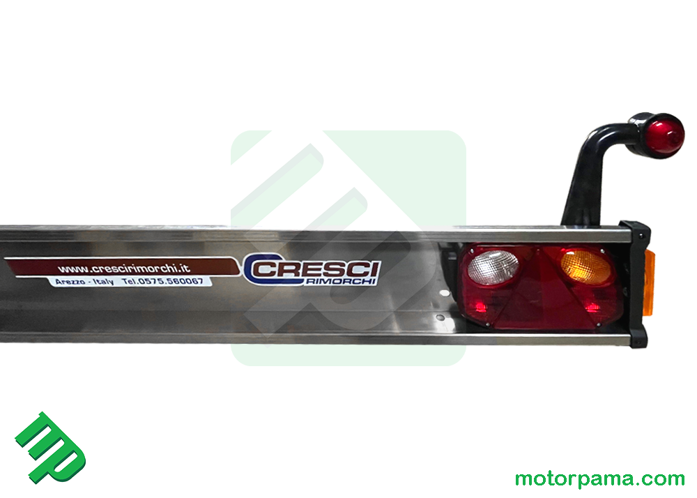 Barra fanaliera cablata per rimorchio imbarcazioni pesca lunghezza 2000 mm n1500b / n1800 / n2300 / n2700 / n3500 / n3500l - immagine 4