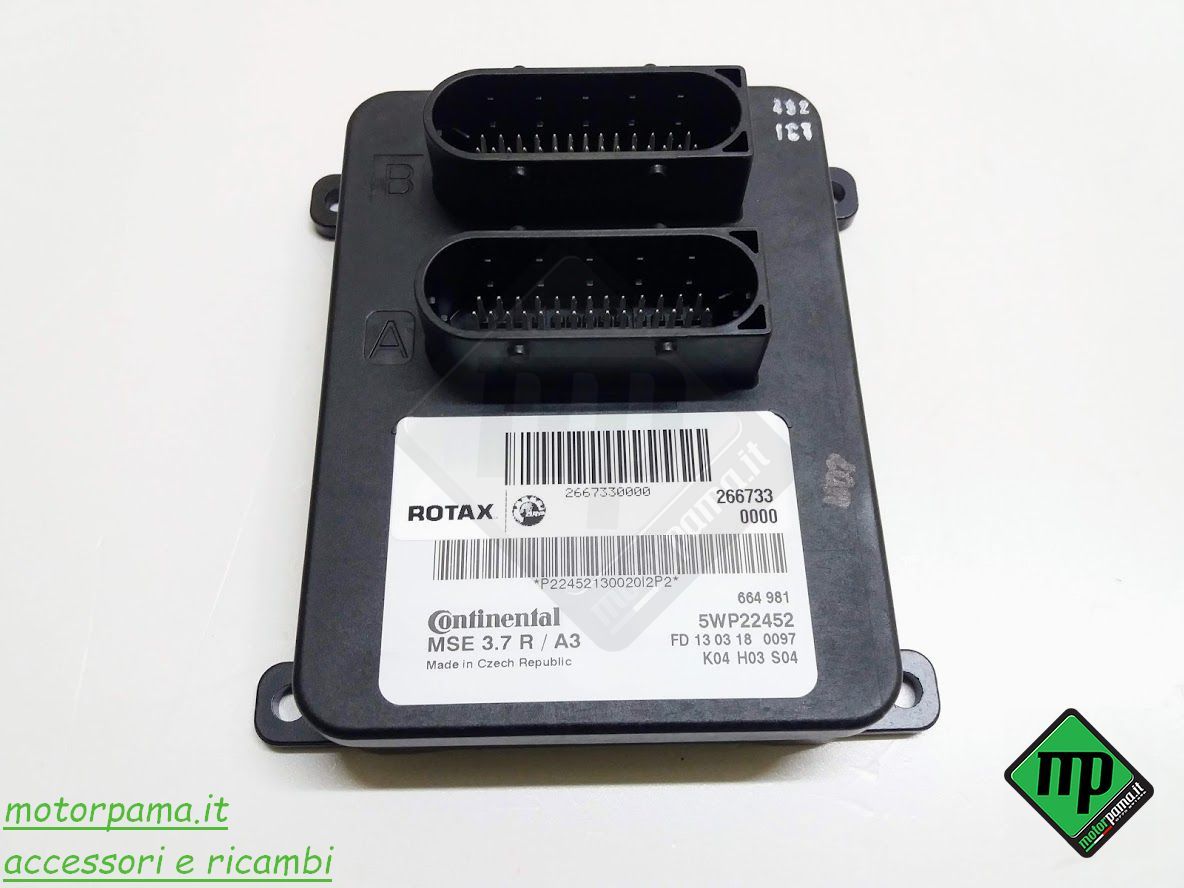 Centralina motore + modulo controllo Ecm-Ecu Quad Can-am - immagine 3