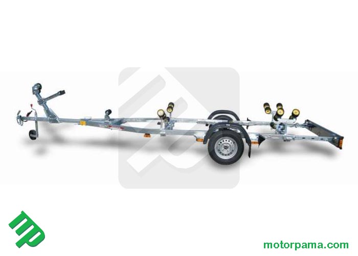 Carrello Cresci Rimorchi N750B senza freni R
