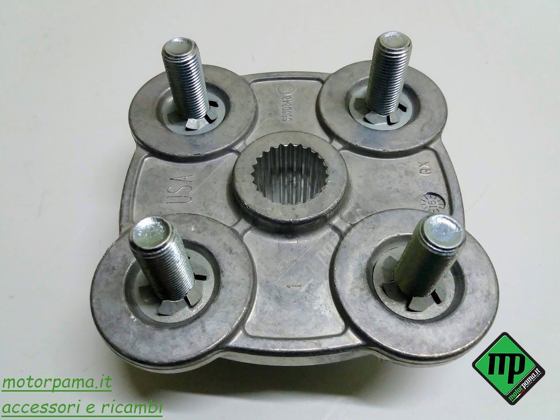 Flangia mozzo ruota posteriore Quad Atv originale Polaris Scrambler 400/500 Trail Blazer Trail Boss - immagine 2