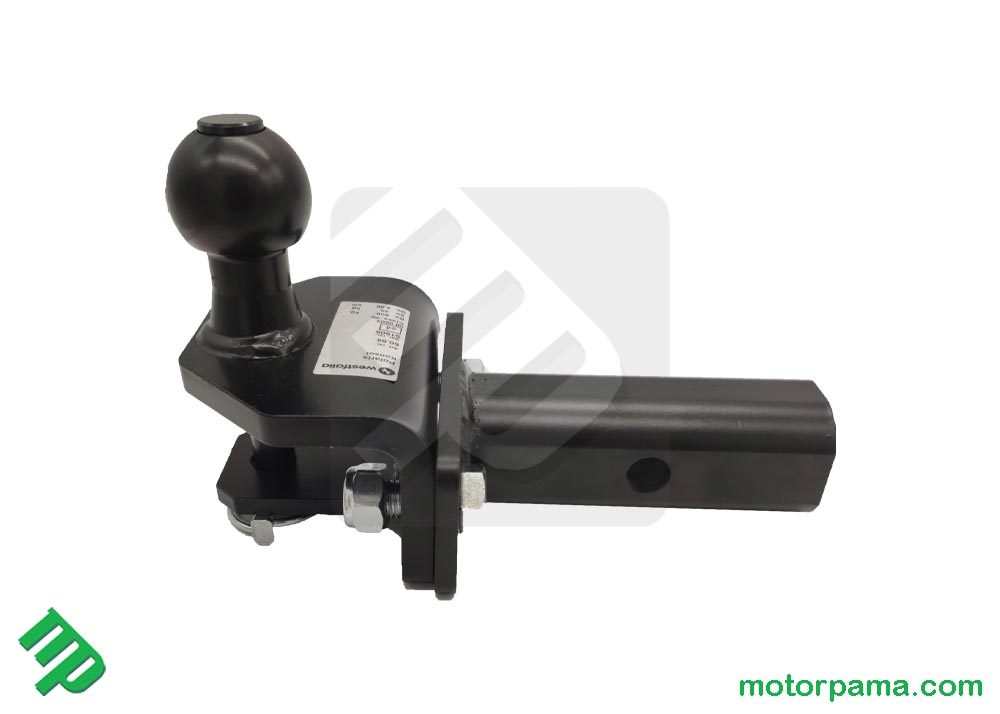 50x50 - Gancio traino a sfera e perno per Quad Atv Utv Ssv Monoflex