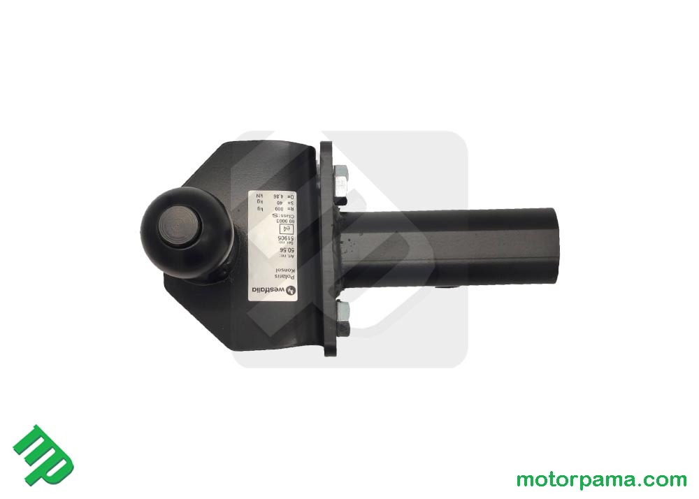 50x50 - Gancio traino a sfera e perno per Quad Atv Utv Ssv Monoflex - immagine 2