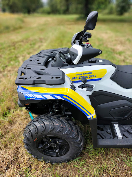 QUAD C-FORCE 450 EFI 4X4 PASSO LUNGO ALLESTITO PROTEZIONE CIVILE - immagine 4