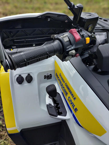 QUAD C-FORCE 450 EFI 4X4 PASSO LUNGO ALLESTITO PROTEZIONE CIVILE - immagine 5