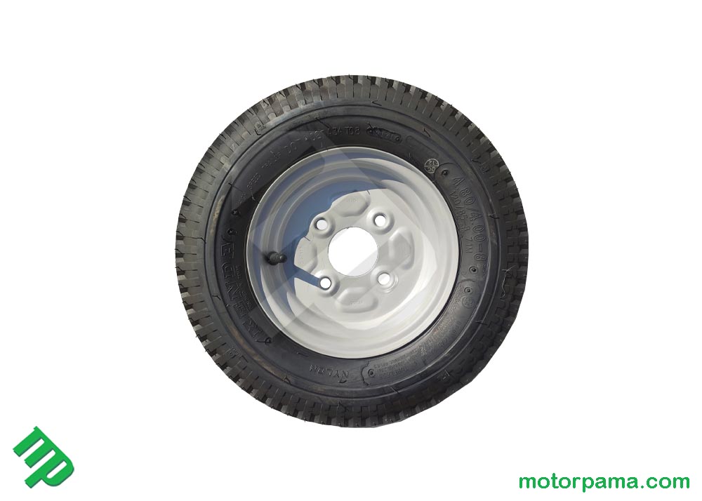 Ruota di scorta 4.00-8 carrello Cresci
