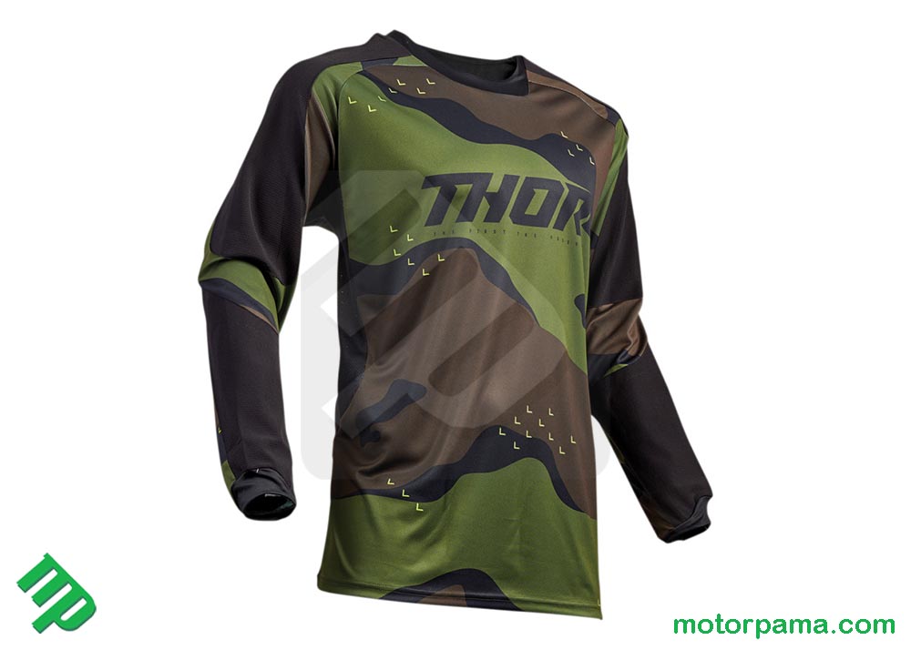 Maglia Thor cross / enduro colorazione camo