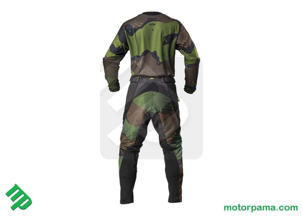 Maglia Thor cross / enduro colorazione camo - immagine 3