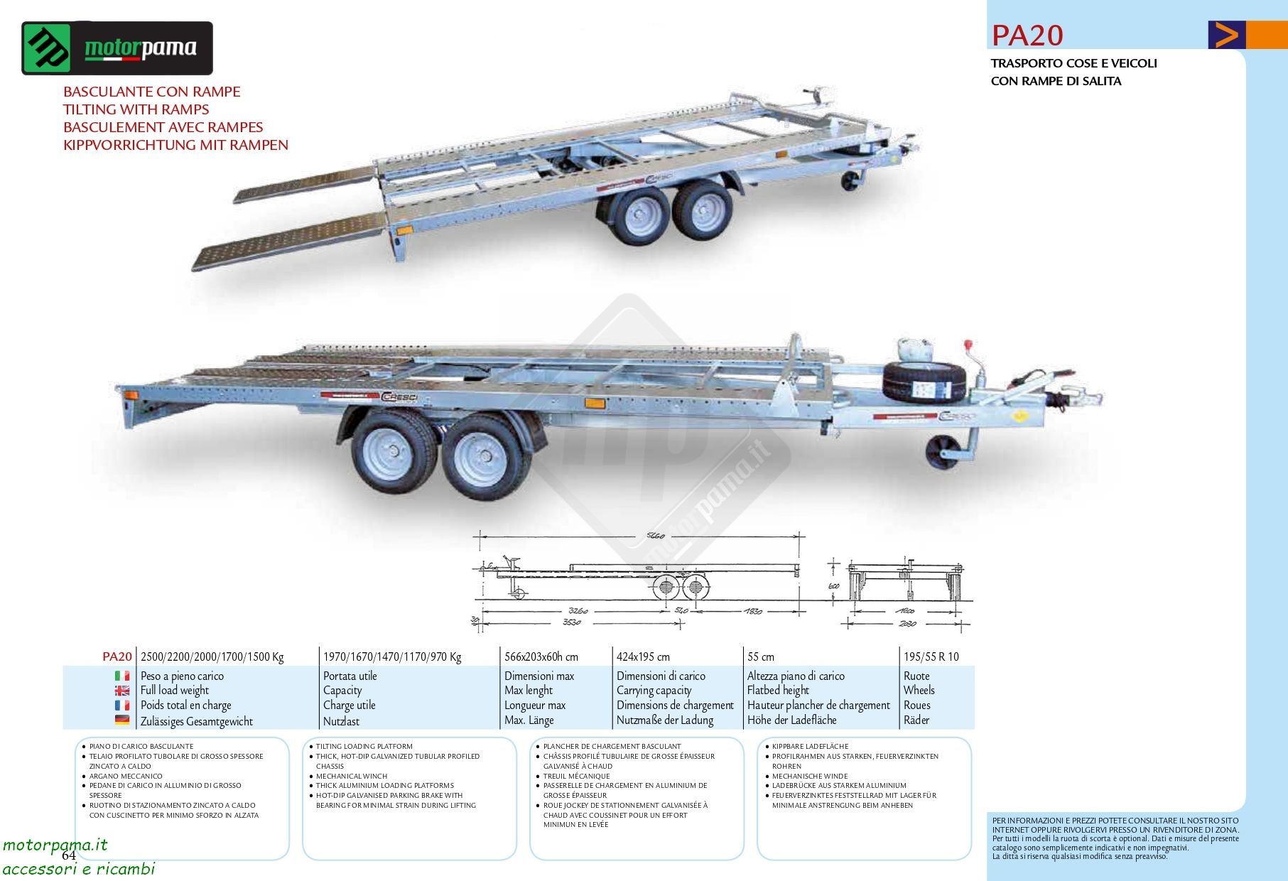 Carrello cresci PA20 - immagine 3