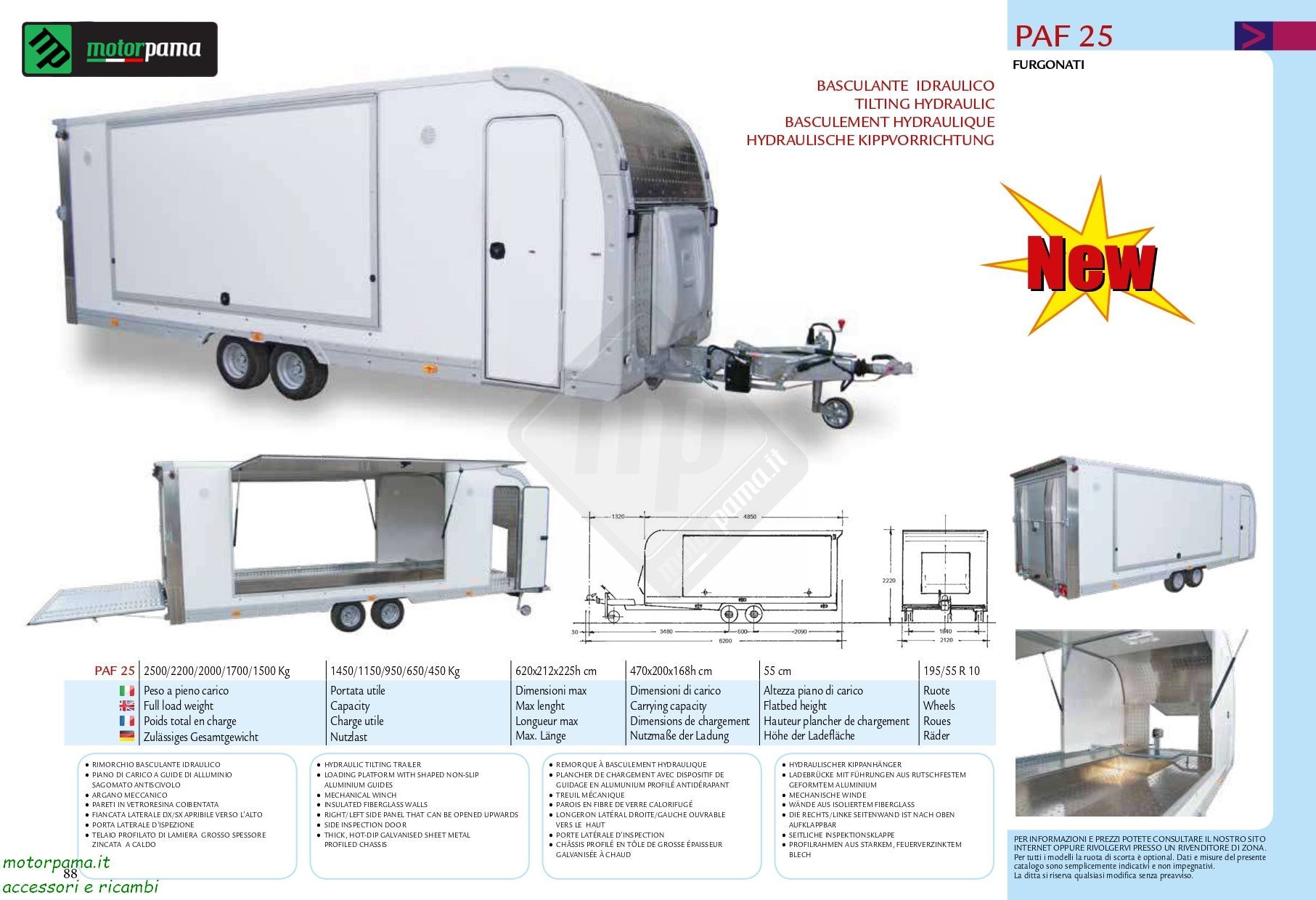 Carrello Cresci Rimorchi PAF25 - immagine 4