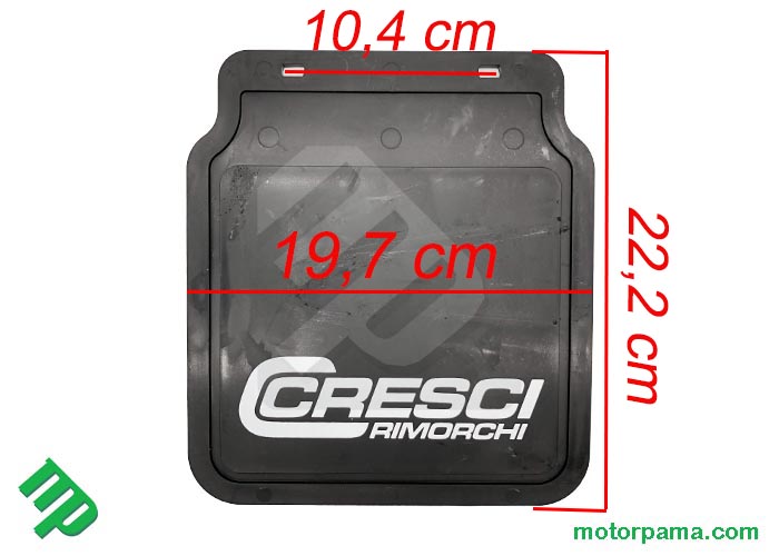 Paraspruzzi per parafango rimorchi cresci ed universale - immagine 4