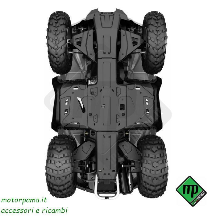 Kit di piastre salvatelaio in HMWPE eccetto modelli MAX e X mr 1000R anno 2016 e precedenti