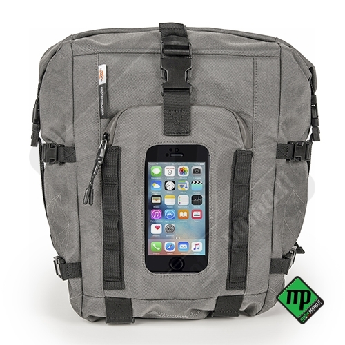 Borsa Moto da Serbatoio Estensibile Impermeabile Kappa colore Grigio - immagine 4