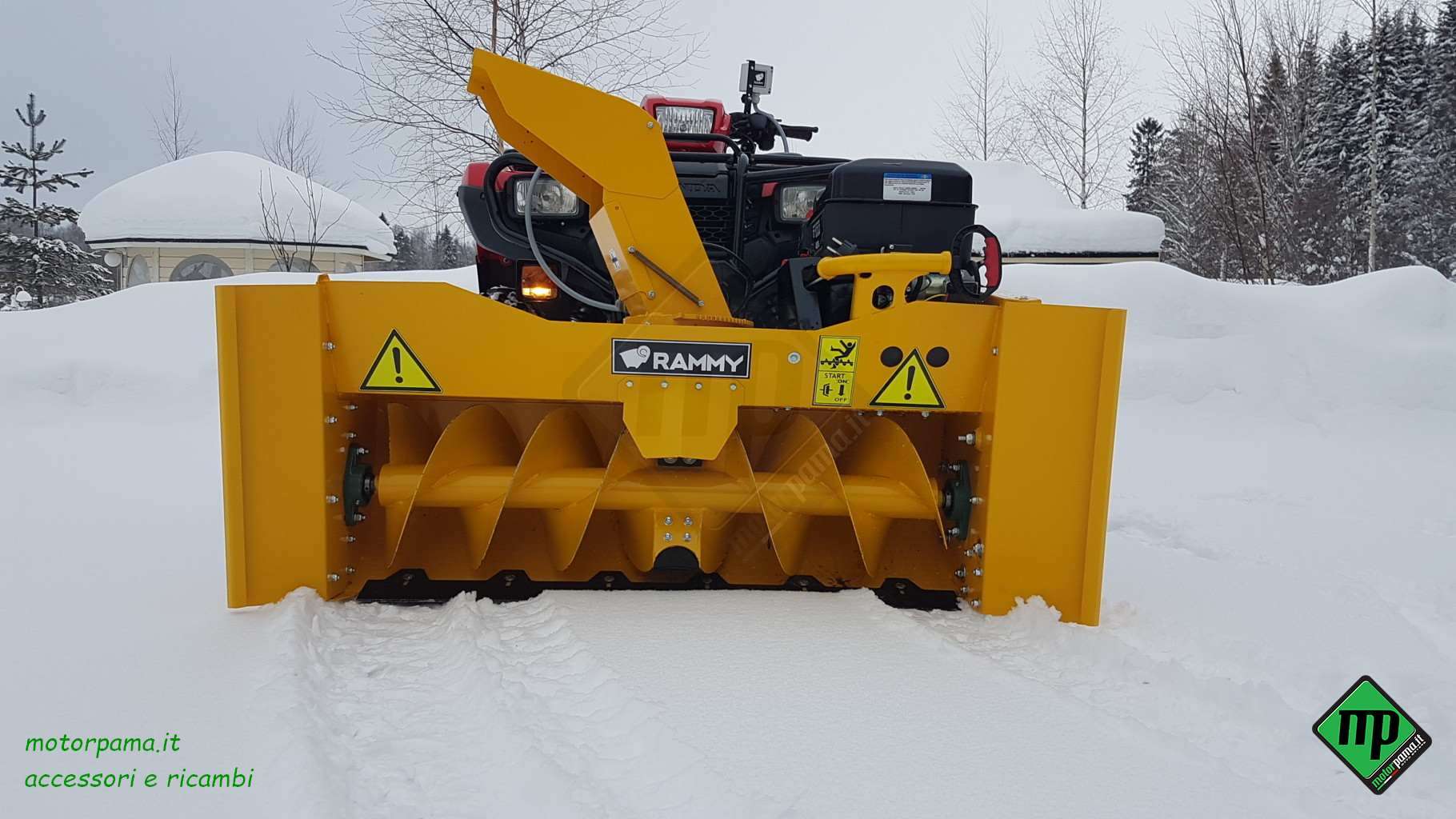 Turbina Spazzaneve RAMMY 140 ATV - immagine 3